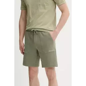 Marc O'Polo pantaloni scurti din bumbac barbati, culoarea verde, 523402417010 imagine