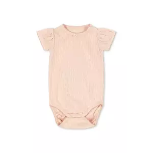 Konges Sløjd body din bumbac pentru bebelusi MINNIE PUFF SLEEVE BODY GOTS KS103148 imagine
