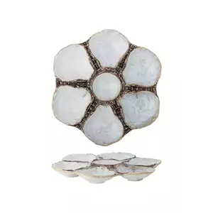 Bloomingville castron de servire Maro culoarea gri imagine