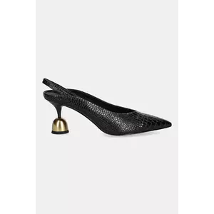 Vanda Novak stilettos de piele Lucy culoarea negru imagine