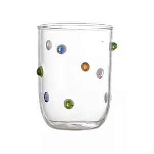 Bloomingville sticlă Thalia 400 ml culoarea transparent imagine
