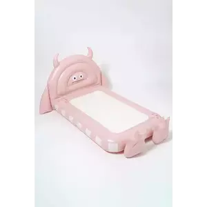 SunnyLife pat gonflabil pentru copii Bed Monster Pink culoarea roz imagine
