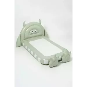 SunnyLife pat gonflabil pentru copii Bed Monster Sage culoarea verde imagine