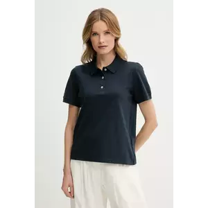 Marc O'Polo tricou polo femei, culoarea bleumarin, 503237153013 imagine