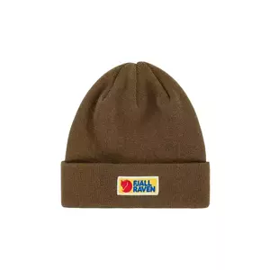 Fjallraven căciulă Vardag Classic Beanie culoarea bej, F78141.299 imagine