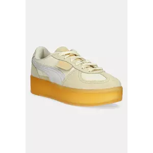 Puma sneakers Palermo Elevata Xtra Wns femei, culoarea bej, 401285 imagine