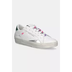 Crime London sneakers din piele SK8 DELUXE femei, culoarea alb, 20100PP7 imagine