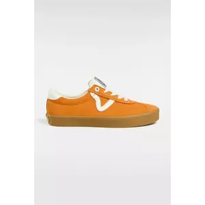 Vans teniși din piele întoarsă Sport Low unisex, culoarea portocaliu, VN000CQR52K1 imagine
