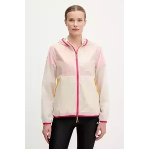Under Armour windbreaker Launch Trail culoarea bej, 1383358 imagine