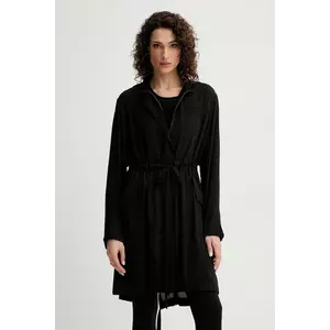 Silvian Heach hanorac LOSOVA femei, culoarea negru, de tranzitie, GPP25251PK imagine