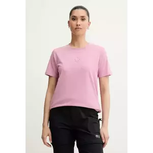 Picture tricou din bumbac Virel culoarea roz, WTS0575 imagine
