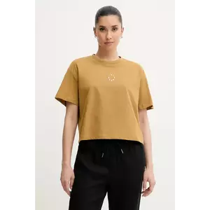 Picture tricou din amestec de in Hampy culoarea verde, WTS0570 imagine