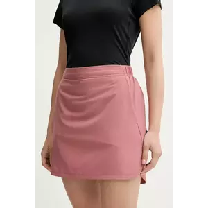Jack Wolfskin fustă sport Waimea Skort culoarea roz, mini, drept, A63890 imagine