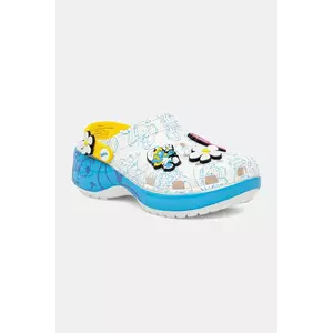 Crocs papuci Smurfs Platform Clog W femei, 210822-90H imagine