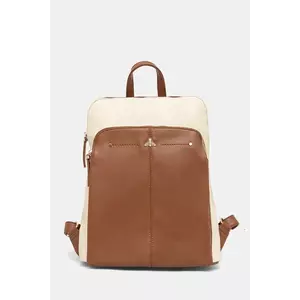 Medicine rucsac femei, culoarea maro, mare, neted imagine