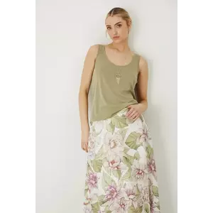 Medicine top femei, culoarea verde imagine