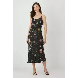 Medicine rochie culoarea negru, midi, mulata imagine
