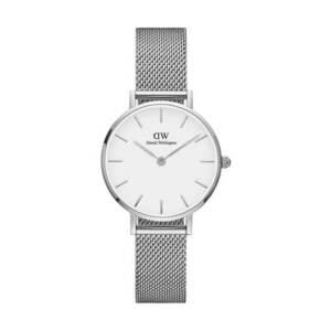 Daniel Wellington ceas Petite 28 Sterling femei, culoarea argintiu imagine