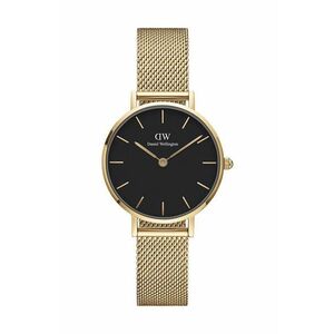 Daniel Wellington ceas Petite 28 Evergold femei, culoarea auriu imagine