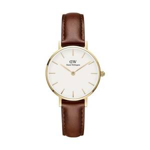 Daniel Wellington ceas Petite 28 St Mawes femei, culoarea auriu imagine
