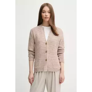 United Colors of Benetton cardigan din bumbac culoarea roz imagine