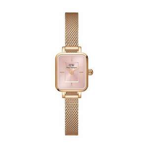 Daniel Wellington ceas Quadro Mini Melrose Blush femei, culoarea auriu imagine