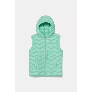 United Colors of Benetton vestă copii culoarea verde, 21INCJ00Q imagine