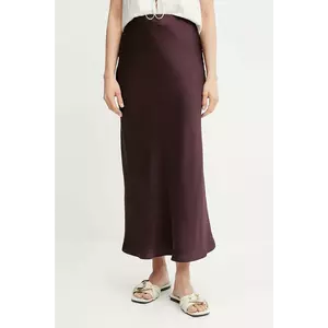 Marella fustă Emme by Marella culoarea rosu, maxi, evazati, 2515101022200 imagine