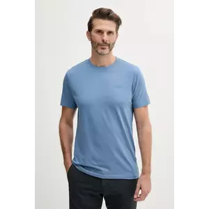 Joop! tricou din bumbac Alphis bărbați, culoarea gri, uni, 30027746 10011152 imagine