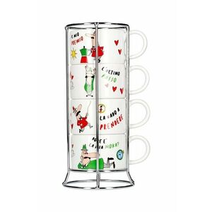Bialetti set de căni cu suport imagine