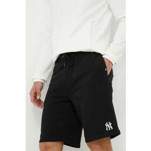 47brand pantaloni scurti MLB New York Yankees barbati, culoarea negru imagine