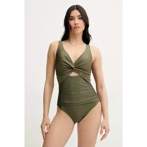 Dkny costum de baie dintr-o bucată culoarea negru, cupa usor rigidizata, DI4MS518 imagine