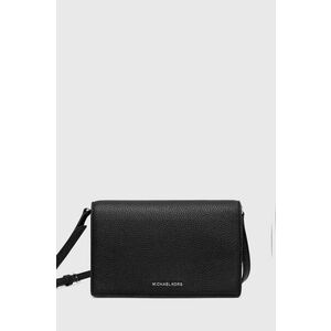 MICHAEL Michael Kors poseta de piele culoarea alb imagine