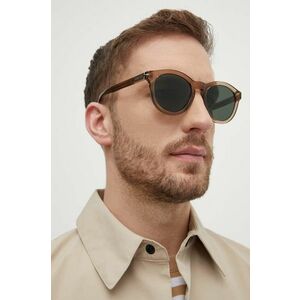 Gucci ochelari de soare barbati, culoarea maro imagine