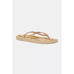 Ipanema slapi ANAT TEMAS X femei, culoarea bej, cu toc plat, 83611-BF245 imagine
