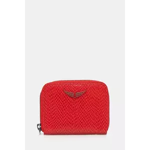 ZADIG&VOLTAIRE portofel femei, culoarea rosu, LWSG01189 imagine