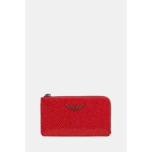 ZADIG&VOLTAIRE portofel femei, culoarea rosu, LWSG01197 imagine