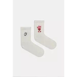 adidas Originals șosete Nelson 2-pack culoarea alb, JC8656 imagine