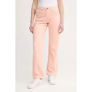 United Colors of Benetton blugi din bumbac high waist, 4RZVDE00J imagine