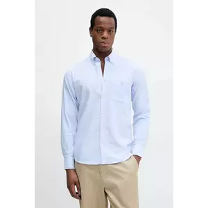 United Colors of Benetton cămașă din bumbac cu guler button-down, regular, 5FGBUQ05X imagine