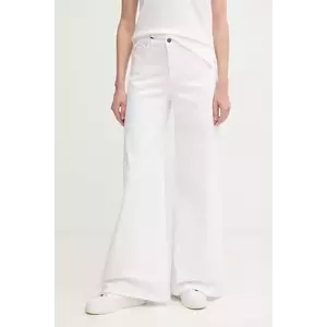 United Colors of Benetton jeans culoarea alb, 4WDDDE029 imagine