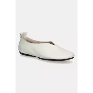 Camper balerini de piele Right Nina culoarea alb, K201813-001 imagine