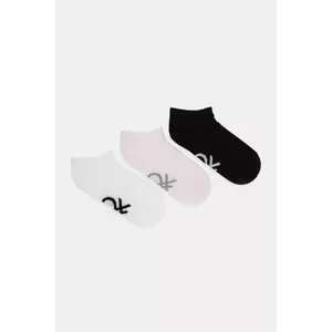 United Colors of Benetton șosete 3-pack culoarea negru, 6AO507044 imagine