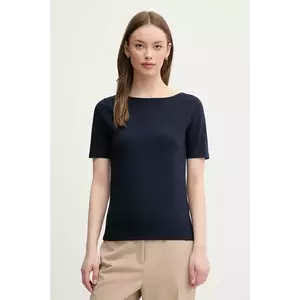 United Colors of Benetton tricou culoarea bleumarin, 3FJHD109K imagine