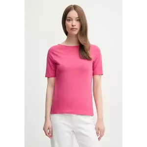 United Colors of Benetton tricou culoarea roz, 3FJHD109K imagine