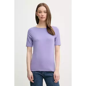 United Colors of Benetton tricou culoarea violet, 3FJHD109K imagine