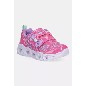 Skechers sneakers pentru copii S LIGHTS HEART LIGHTS culoarea roz, 303258N imagine