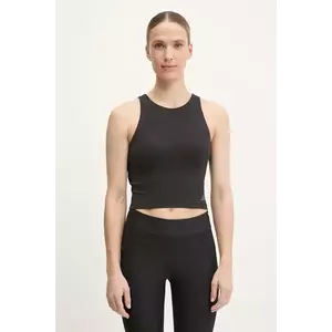adidas Performance top de yoga Yoga culoarea negru, JH1476 imagine