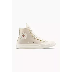 Converse teniși Chuck 70 culoarea bej, A13535C imagine