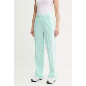 adidas Originals pantaloni de trening Adibreak culoarea turcoaz, cu imprimeu, JD0854 imagine